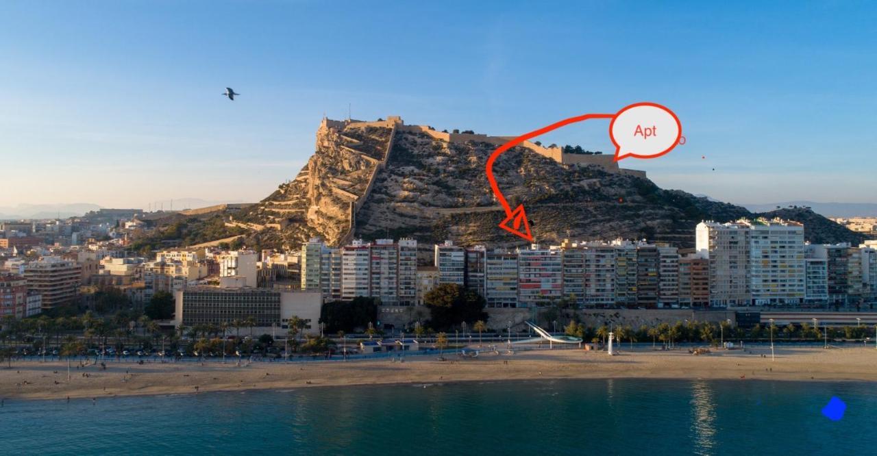 Stunning Sea View Apartment Alicante Luaran gambar